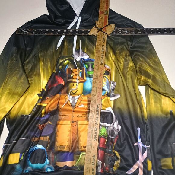 Roblox "Builderman" and Friends Graphic Print Hoodie - Size XXL - Picture 4 of 5